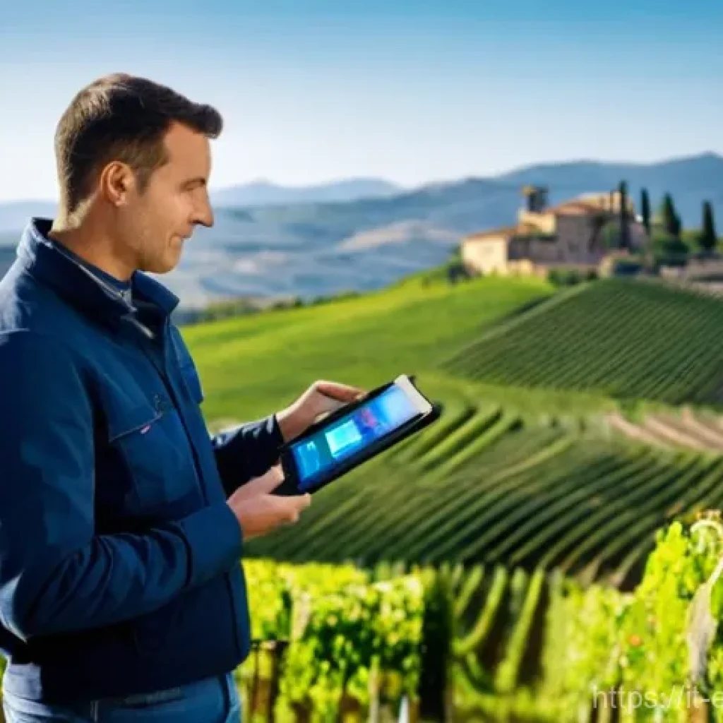 환경보전기술자 산업 분야 전망 - **Prompt: The Digital Environmental Innovator in an Italian Landscape**

    "A dynamic, mid-career ...