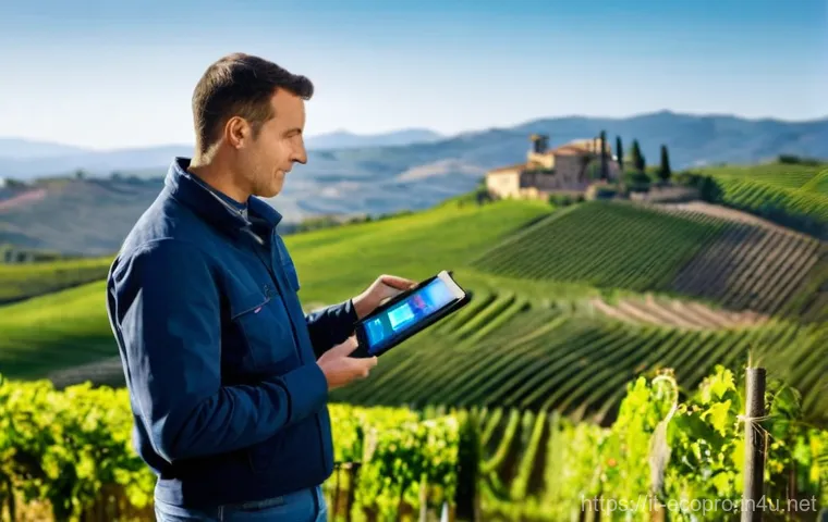 환경보전기술자 산업 분야 전망 - **Prompt: The Digital Environmental Innovator in an Italian Landscape**
"A dynamic, mid-career ...