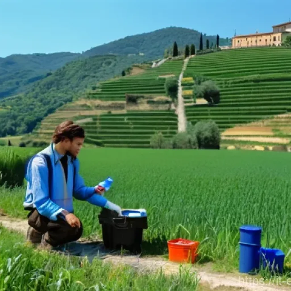 환경보전기술자 자격증 취득 준비법 - **Prompt 1: Dedicated Environmental Fieldwork in Italy**
"A determined young Italian environment...
