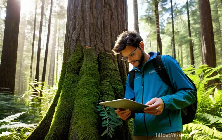 환경보전기술자 실무 경험의 중요성 - **Prompt:** A group of diverse environmental conservationists, including young adults, are actively ...